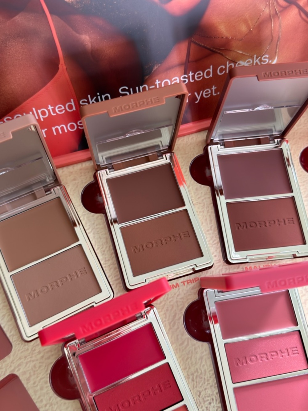 Morphe Blush Duo Palette - Cheek Thrills 9unit - Picture 4 of 5